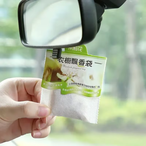 Freshener Easy to Carry Deodorant Home Fragrance Hanging Sachet Spice Bag Can Be Hung Aromatherapy Bag Lavender Rose Sachet - Image 7