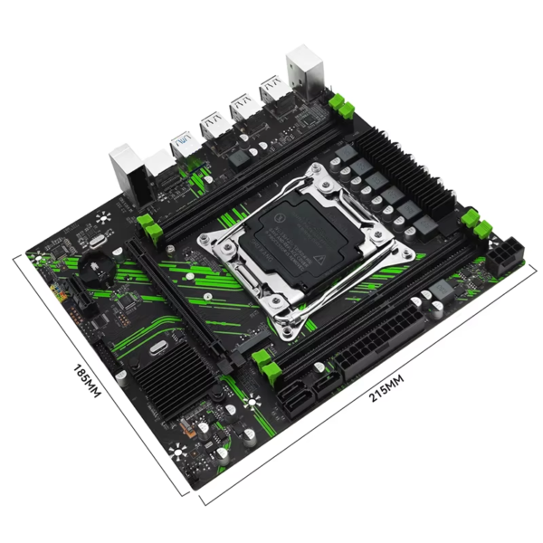 X99 PR9 Motherboard Kit LGA 2011-3 Set with Intel Xeon E5 2650 V3 CPU Processor and DDR4 16GB(2*8GB) RAM Memory - Image 2